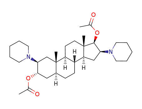 (2β,3α,5α,16β,17β)-2,16-bispiperidino-3,17-diacetoxy-androstane