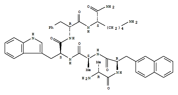 CHRP-2 (D-Alanyl-3-(2-naphthalenyl)-D-alanyl-L-alanyl-L-tryptophyl-D-phenylalanyl-L-lysinamide)