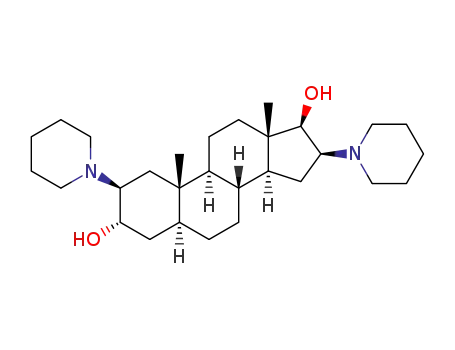 2,16-di(piperidin-1-yl)androstane-3,17-diol